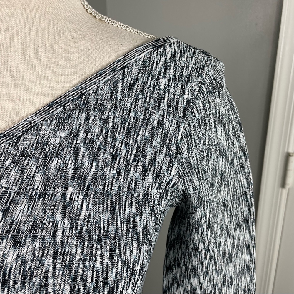 Guess || Heathered One Sleeve Bodycon Top Size XS - Picture 6 of 7